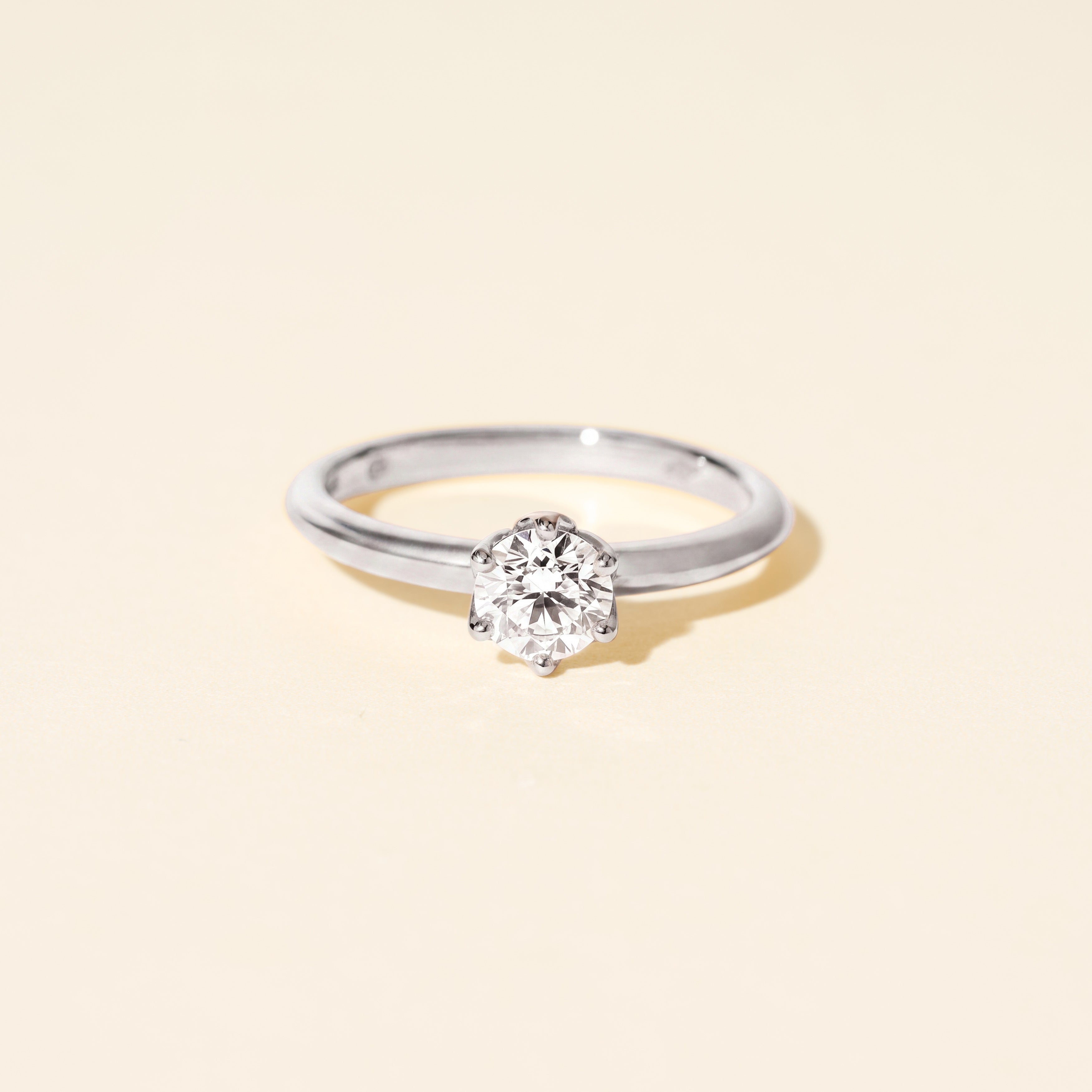 Bague Venise 0.50 carat - Or blanc