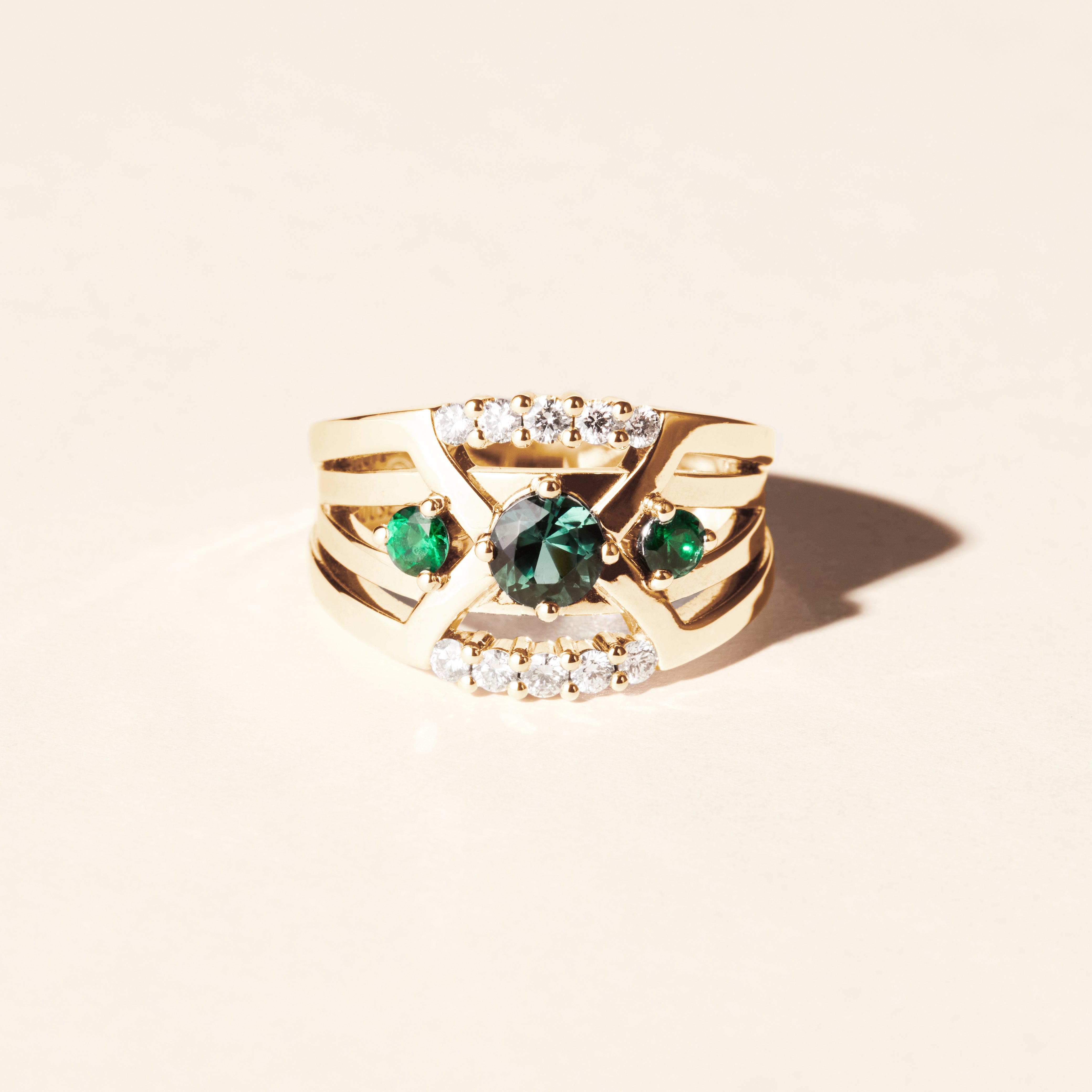 Bague Voyage en Amazonie  - Or jaune